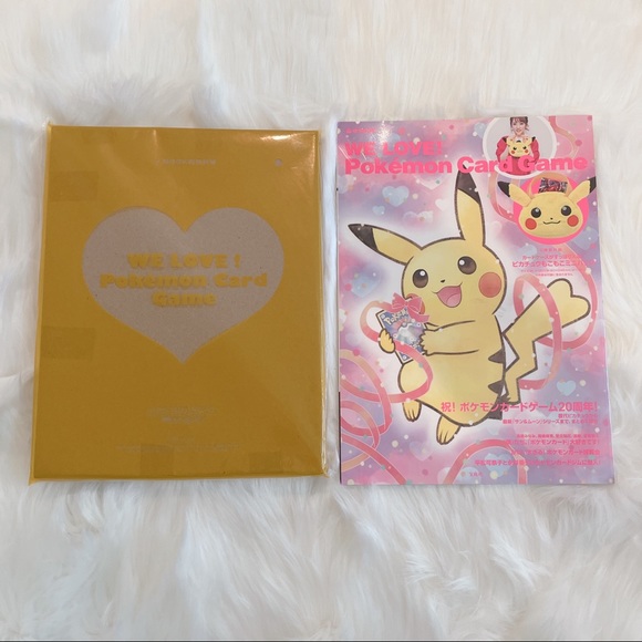 Pokemon Other - WE LOVE! Pokémon Card Game [Special Appendix: Pikachu face-shaped tote bag]